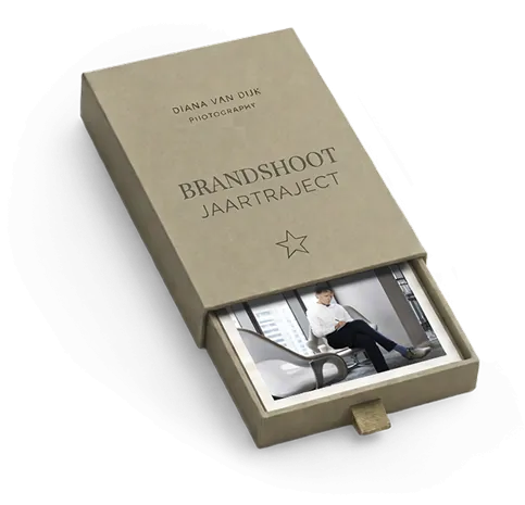Doosje Brandshoot Jaartraject met fotoprints